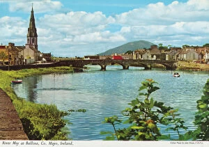 Irish Collection: River Moy, Ballina, County Mayo, Republic of Ireland
