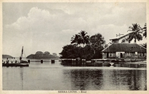 Related Images Gallery: River view in Sierra Leone, West Africa