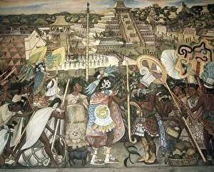 RIVERA, Diego (1886-1957). Totonaca Civilization