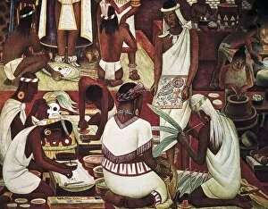 Cast Gallery: RIVERA, Diego (1886-1957). Zapotec Civilization
