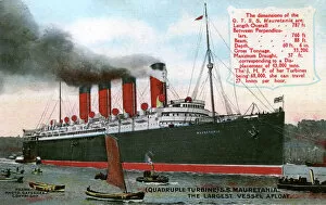 Largest Gallery: RMS Mauretania