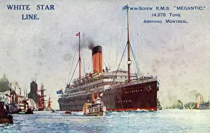 Cruise Ships Gallery: RMS Megantic - White Star Line