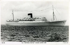 Pretoria Collection: RMS Pretoria Castle of the Union Castle Line
