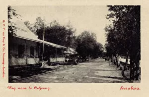 Indonesian Gallery: Road near Oedjoong, Surabaya, East Java, Indonesia