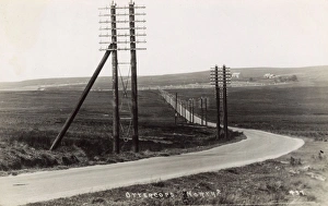 Roadside Telegraph Poles along the road to Ottercops Roadside Telegraph Poles along the road to Ottercops
