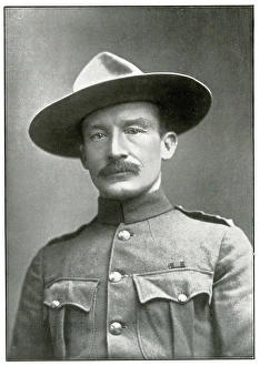 Robert Baden Powell, English soldier Robert Baden Powell, English soldier