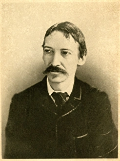 Robert Louis Stevenson, Scottish writer and traveller Robert Louis Stevenson, Scottish writer and traveller
