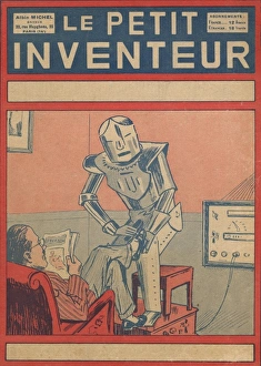 Robotic Gallery: Robot servant polishing shoes