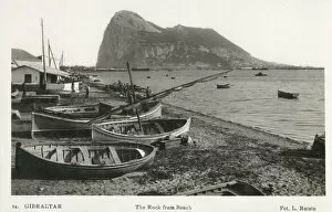New Items from the Grenville Collins Collection: The Rock of Gibraltar from the beach