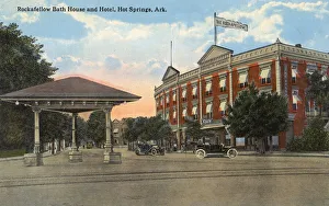 Rockafellow Bath House and Hotel, Hot Springs, Arkansas, USA Rockafellow Bath House and Hotel, Hot Springs, Arkansas, USA