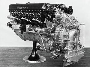 1931 Gallery: Rolls-Royce Merlin X / 10 Supercharged Piston Aero-Engine