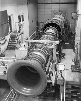 1975 Gallery: Rolls Royce / Snecma Olympus 593 Mk602 engine in a test cell