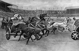 Roman Chariot Races at the British Empire Exhibition
