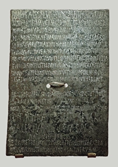 Roman military diploma, from the emperor Gallerius Roman military diploma, from the emperor Gallerius