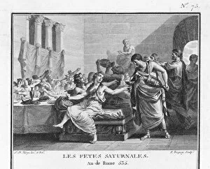 Pagan Collection: Roman orgy to celebrate the Saturnalia