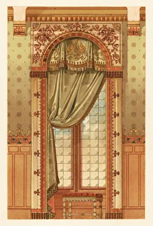 Roman-style wall hanging, circa 1900 Roman-style wall hanging, circa 1900