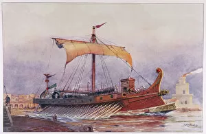 Warships Gallery: Roman Warship