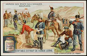 Prints of Romanian troops in the field Romania Prints: Romanian Troops in the Field Print, Early 20th Century