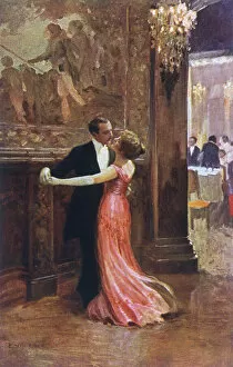 Romantic Couple Dancing
