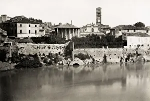 Rome - mouth of the Roman Great Sewer or Cloaca Maxima Rome - mouth of the Roman Great Sewer or Cloaca Maxima