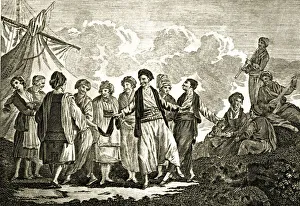 Romeca dance on the Greek island of Paros Romeca dance on the Greek island of Paros