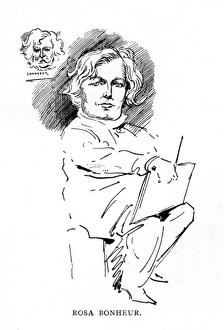 Rosa Bonheur by Harry Furniss Rosa Bonheur by Harry Furniss