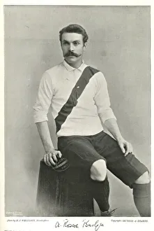A Roscoe Badger, athlete and rugby player A Roscoe Badger, athlete and rugby player