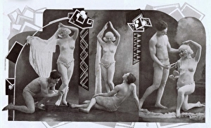 <b class=qtipBold><figcaption>Roserary and Capella, Paris</figcaption></b><br>The celebrated French dancing act Roserary and Capella, Paris 1927 Date: 1924<br><em>© Mary Evans / Jazz Age Club Collection</em> Roserary and Capella, Paris