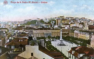 Rossio Square, Lisbon, Portugal (Praca de D. Pedro IV)