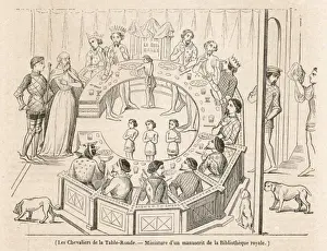 Arthurian Legend Art Prints: Round Table