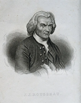 Rousseau, Jean-Jacques (1712-1778). Writer and Rousseau, Jean-Jacques (1712-1778). Writer and