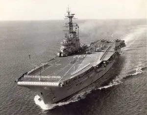 HMS Albion (R07) Print - December 1960