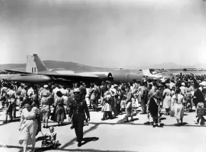 Cape Town Prints: English Electric Canberra B2 Print, WH699 Aries IV