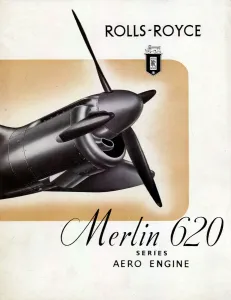 Rolls-Royce Merlin 620 Brochure Cover Print