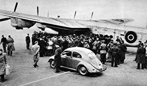 Royal Air Force York at Gatow Airport, Berlin, 1949 Royal Air Force York at Gatow Airport, Berlin, 1949