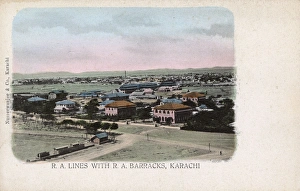 The Royal Artillery Lines and Barracks, Karachi, Pakistan The Royal Artillery Lines and Barracks, Karachi, Pakistan