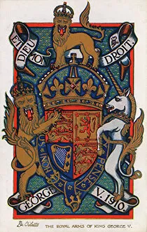 Strings Gallery: The Royal Coat of Arms of King George V