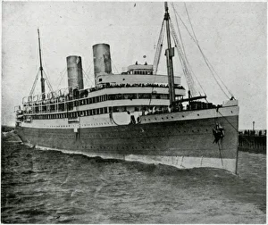The Royal Edward liner - sunk at the Dardanelles The Royal Edward liner - sunk at the Dardanelles