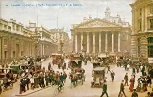 Busy Gallery: Royal Exchange / Postcard