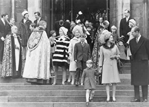 St Andrews Gallery: Royal Family at Christmas Service, 1969