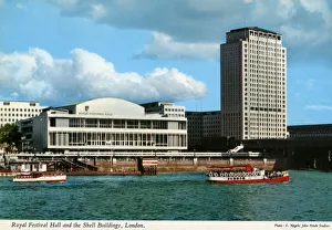 The Royal Festival Hall and the Shell Buildings, London The Royal Festival Hall and the Shell Buildings, London