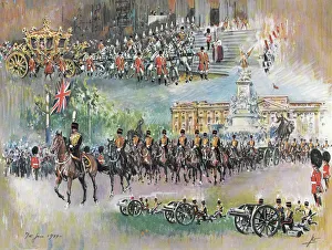Royal Horse Artillery at Silver Jubilee, 1977 Royal Horse Artillery at Silver Jubilee, 1977