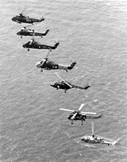 Lynx Gallery: Royal Navy helicopters photographed off Portland