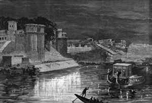 Royal visit to India: illuminations at Benares 1876 Royal visit to India: illuminations at Benares 1876