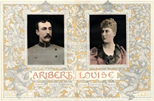 Royal Wedding 1891 - Aribert and Louise Royal Wedding 1891 - Aribert and Louise