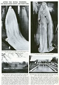 Veil Gallery: Royal Wedding 1934 - brides dress and Trent Park