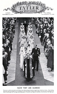 Royal Wedding 1947 - Tatler front cover