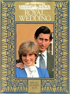 Images Dated 7th February 2011: Royal Wedding 1981 - ILN front cover