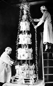 Wedding Cake of George, Duke of Kent Print 1934