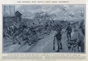 Royal West Kents in Great War Deeds, WW1 Royal West Kents in Great War Deeds, WW1